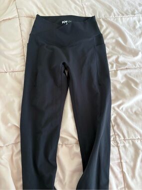POPFLEX Black Activewear leggings